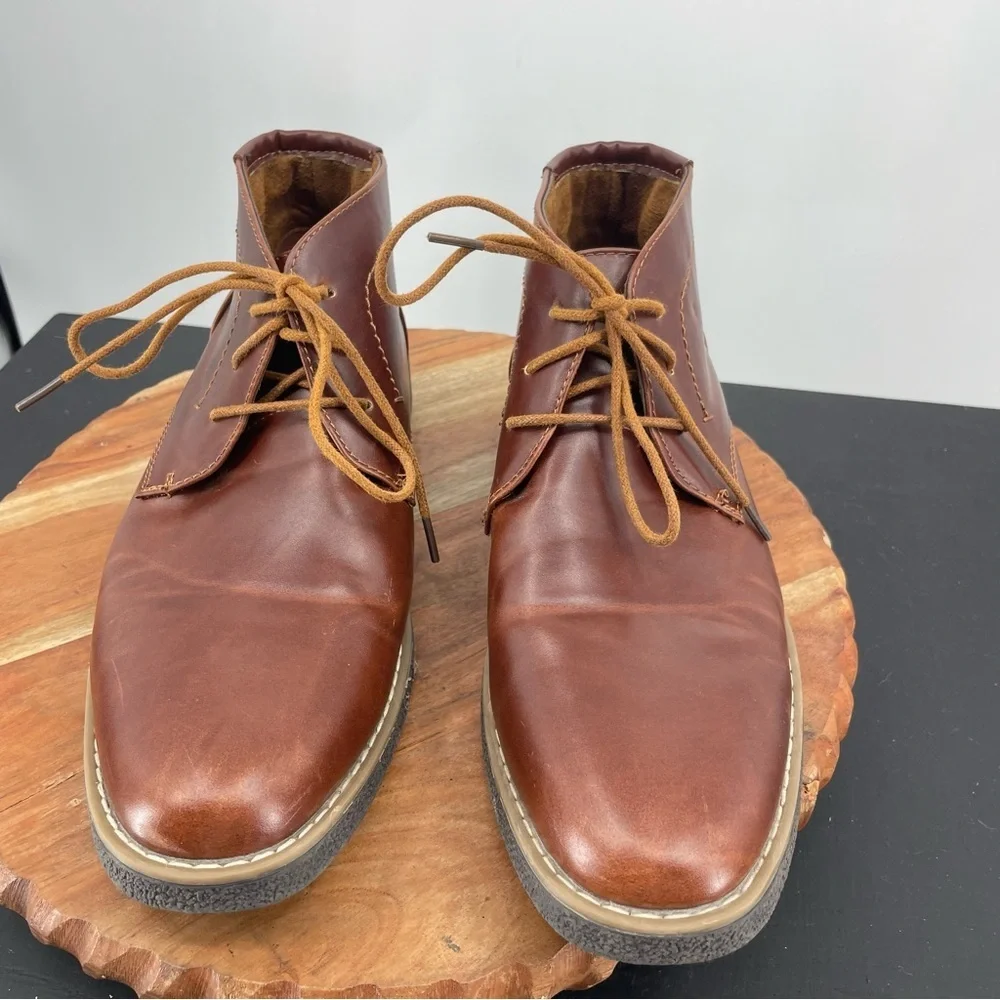 Deer stags mens Bangor block chukka boots size 8.5 W